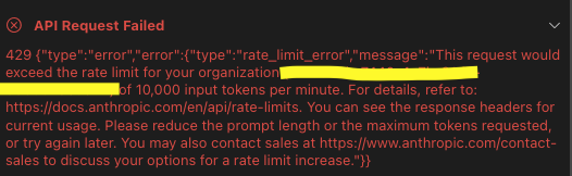 Anthropic rate limit error