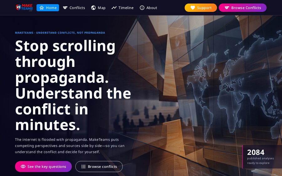 MakeTeams screenshot